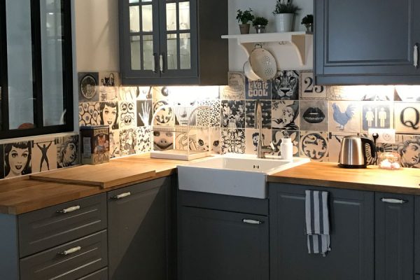 Industrielle Indigo Küche Industrielle Indigo Küche