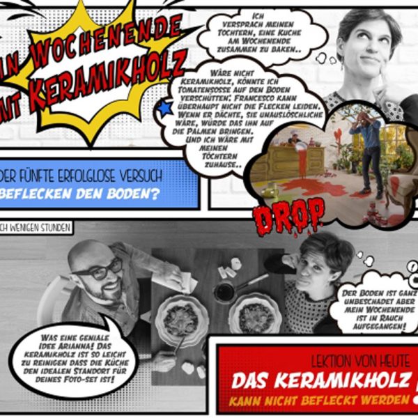 Ein wochenende mit Keramikholz