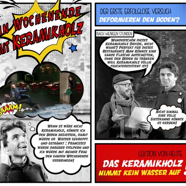 Ein wochenende mit Keramikholz