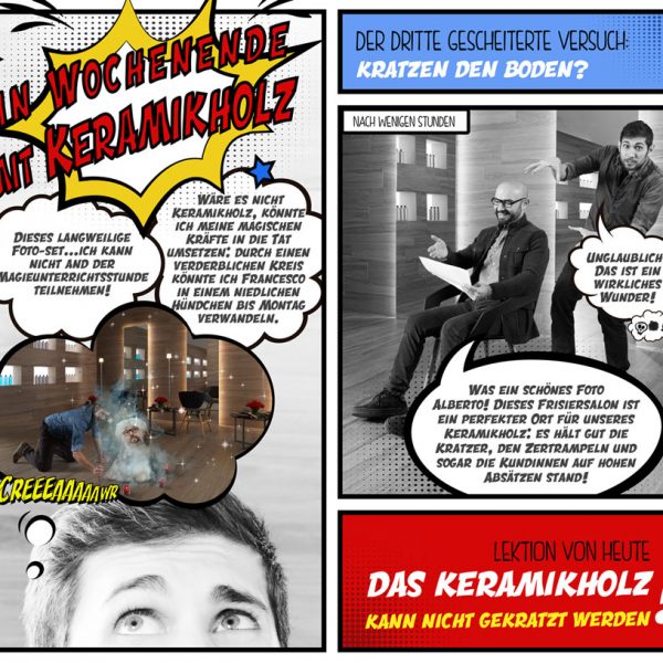 Ein wochenende mit Keramikholz