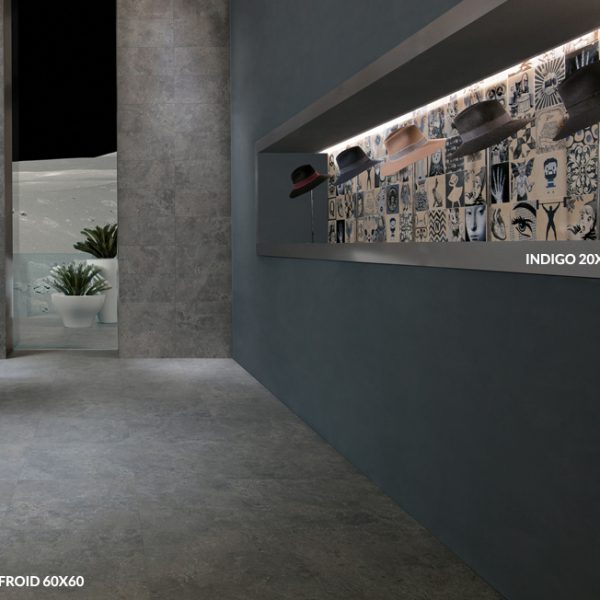 Indigo Décor Mix 20x20 - Majolika Fliesen