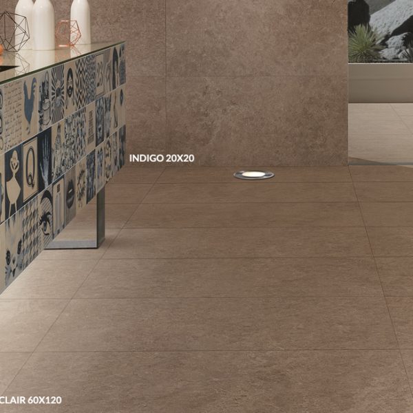 Indigo Décor Mix 20x20 - Fliesen in Majolika Optik