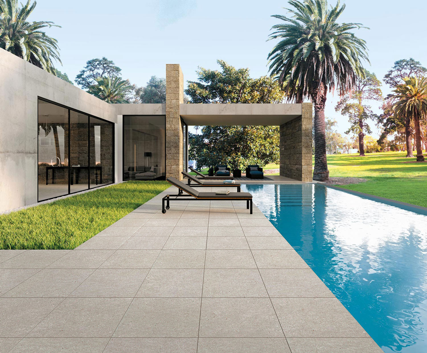 Fliesen Außenbereich 60x60 | 60x60 Fliesen für Außenböden | Novoceram