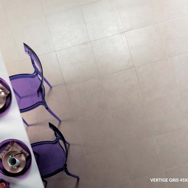 Vertige Gris 45x45 - Fliesen in Betonoptik