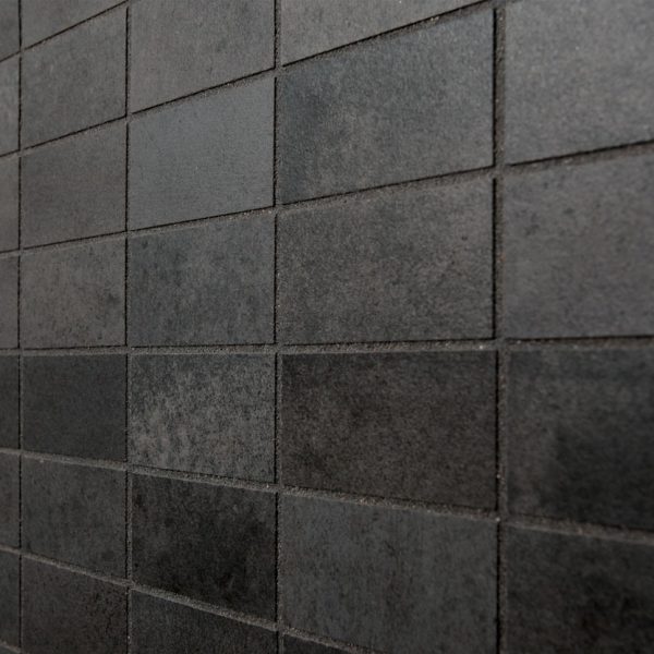 Azimut Foncé Mosaïque 45x45- Feinsteinzeug in Mosaik -Format