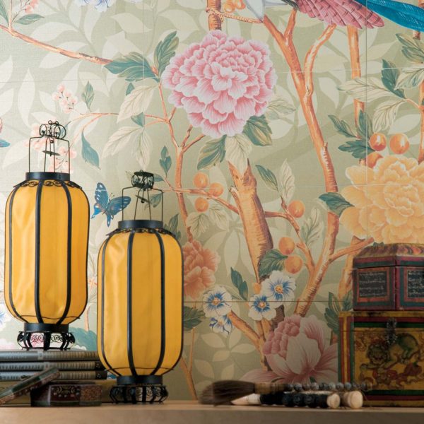 Florilège - composition 135x180 - Feinsteinzeugs in Kleinformaten