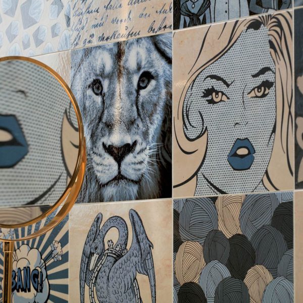 Indigo Décor Mix 20x20 - Fliesen 20x20