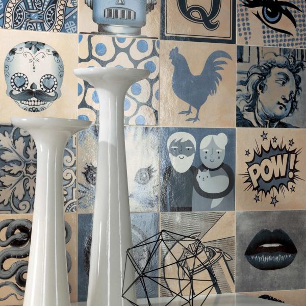 Indigo Décor Mix - Farbig Boden