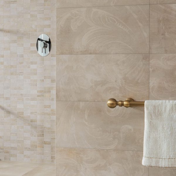 Petitot Ecru 30x60 Rect, Insert Affresco Ecru 30x60 Rect, Mosaique Ecru Rect