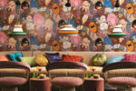 Kawaii Küchenfliesen Effekt Wallpaper 80x80