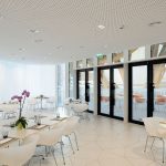 Salle Restauration Pompidou Metz by Studio Lada