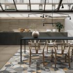 Osmose Geom N&B Ojala Cendre 80x80 8x80