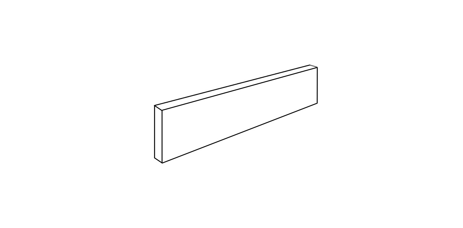 Hohlkehlsockel <span style="white-space:nowrap;">8x20 cm</span>