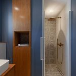 AltaMente Badezimmer Elternschlafzimmer - Dusche Fliesen Bohème
