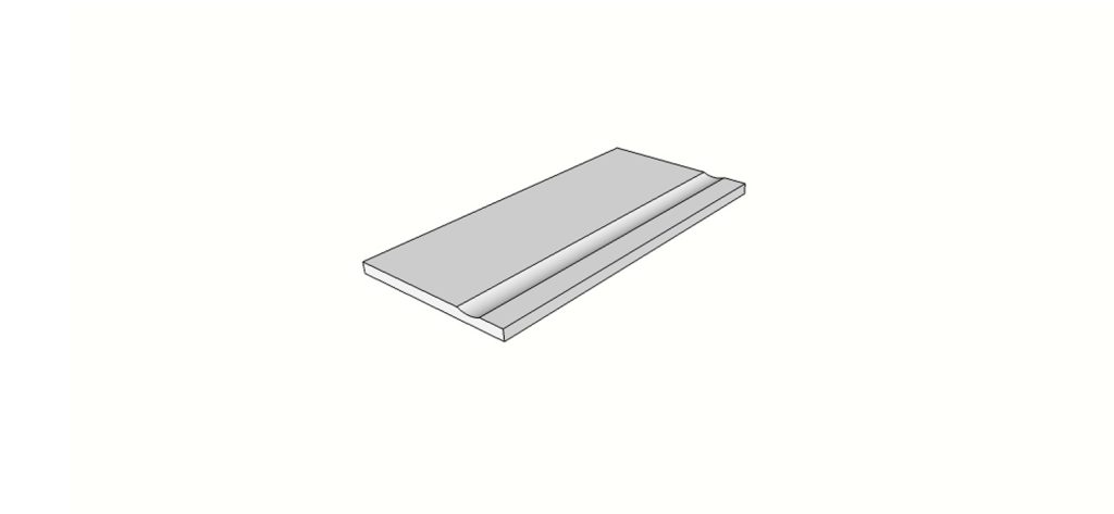 Inneneckstein (2 Stk.) mit gerader Kante <span style="white-space:nowrap;">30x60 cm</span> &nbsp; <span style="white-space:nowrap;">st. 20mm</span>