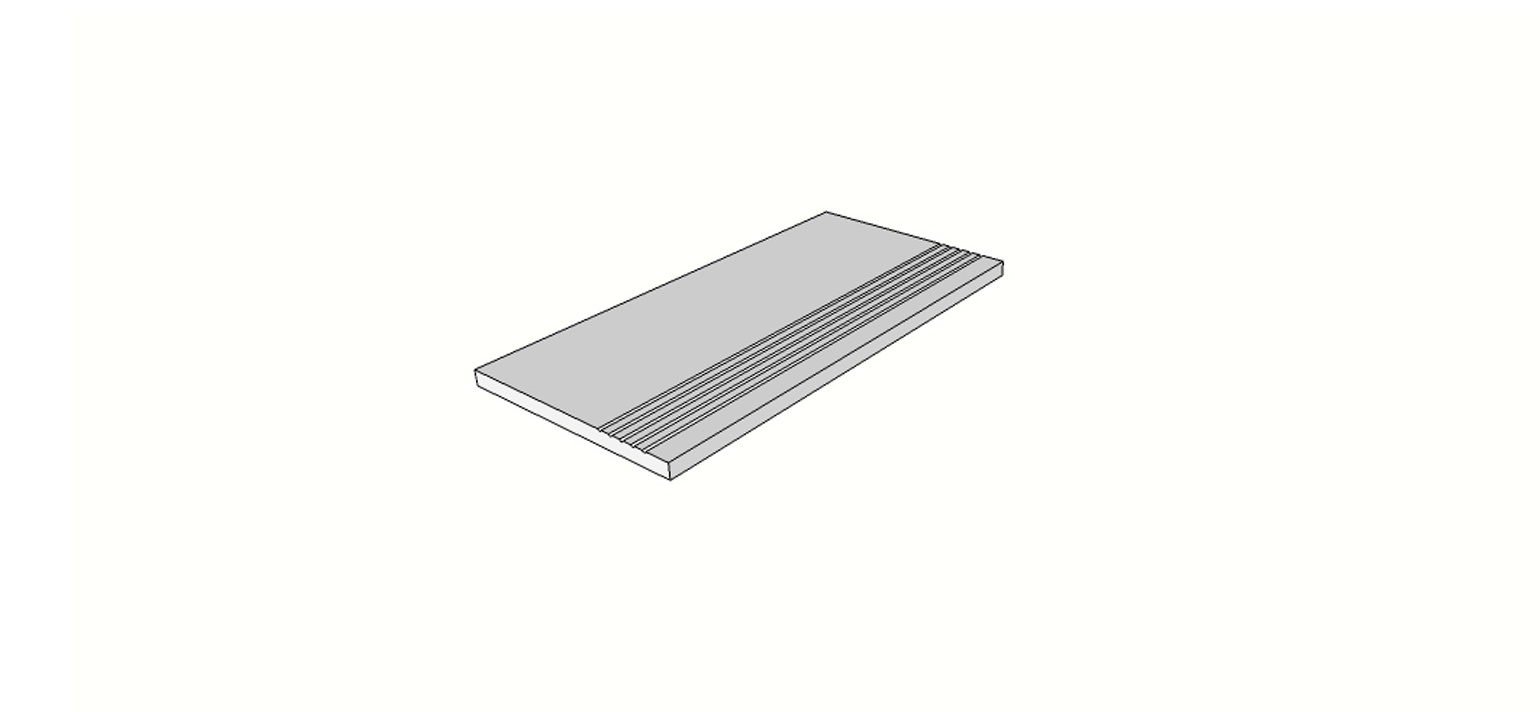Außeneckstein (2 Stk.) mit gerader Kante und Rille <span style="white-space:nowrap;">30x60 cm</span> &nbsp; <span style="white-space:nowrap;">st. 20mm</span>