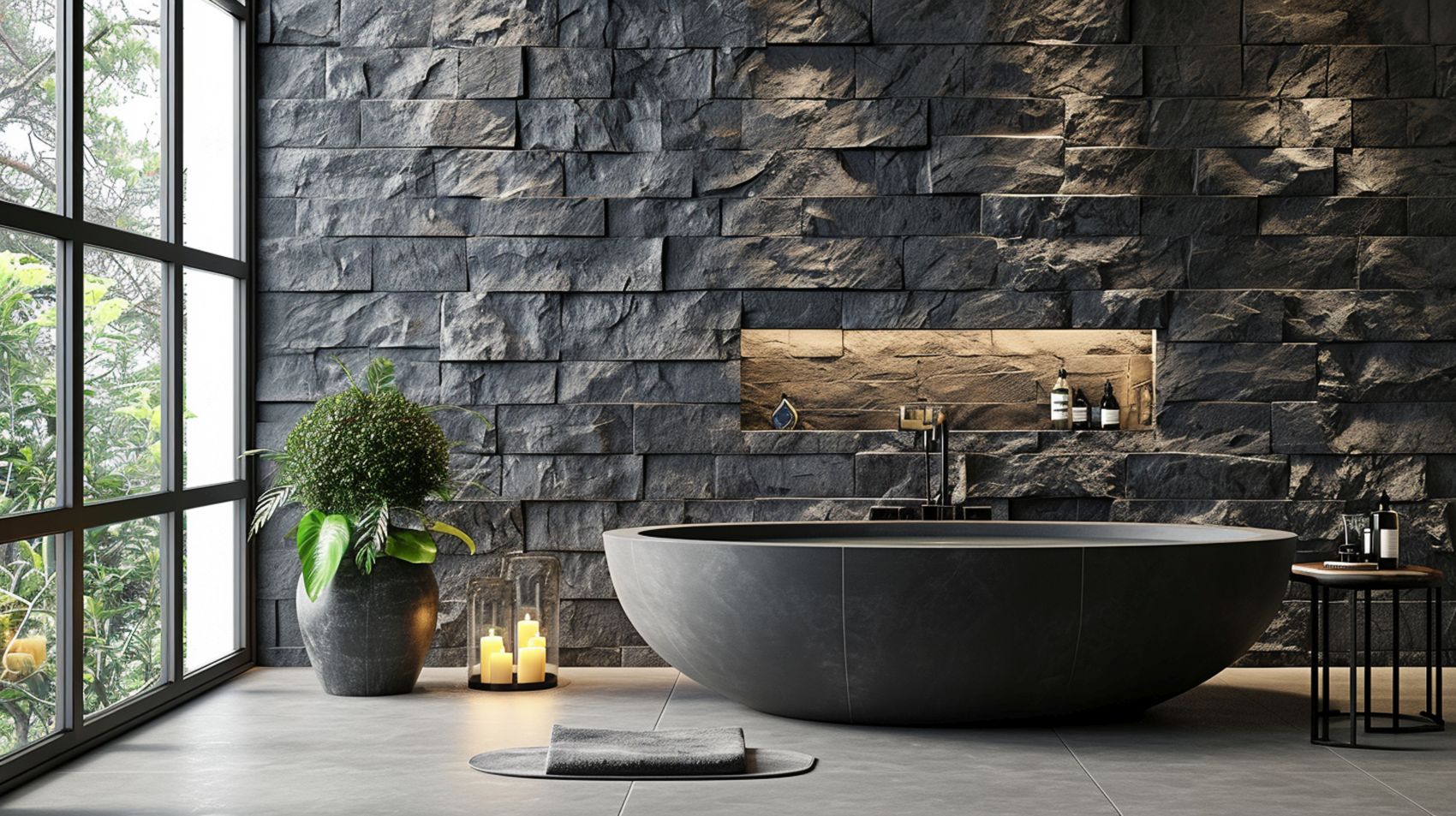 Modernes badezimmer
