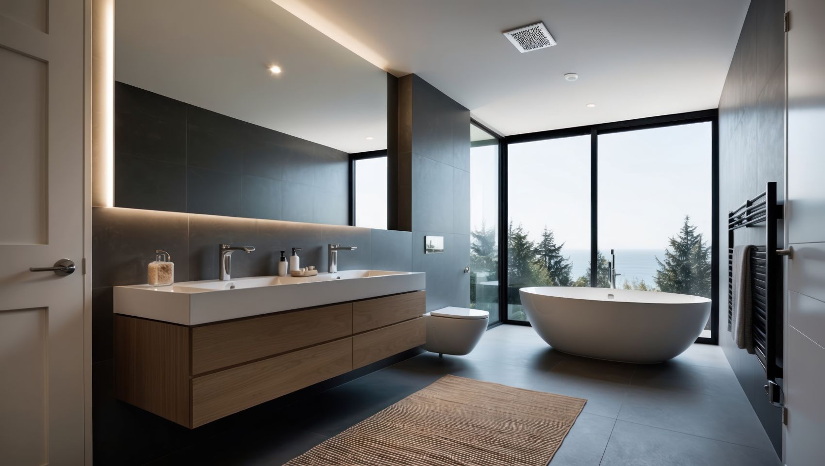 Modernes badezimmer