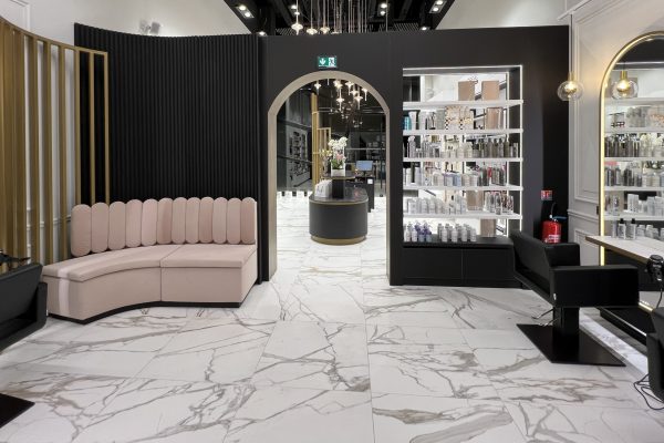 Einrichtung des Friseursalons Jean Marc Joubert im CAP3000