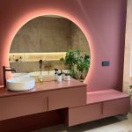 Farbenfrohe Badezimmerrenovierung - Colombine Viallet Architecte